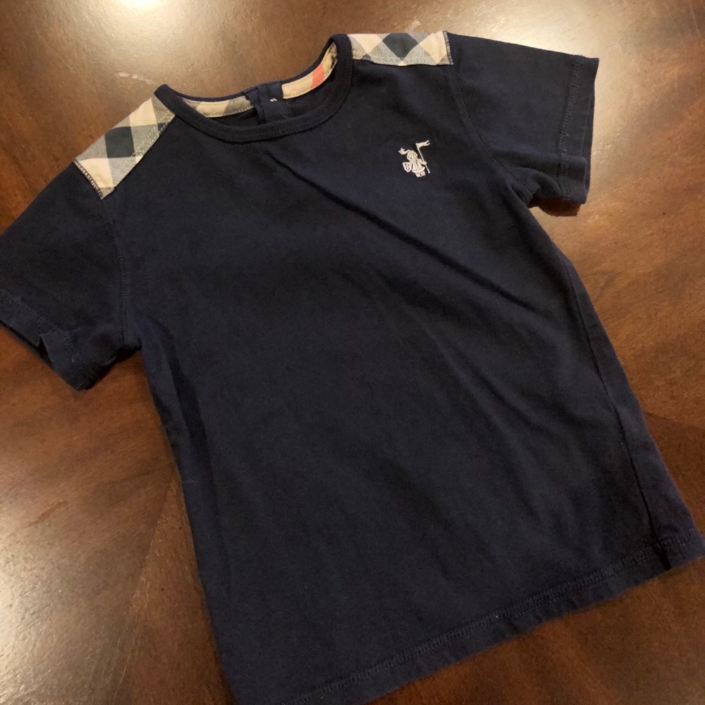 Burberry Kid’s Black Shirt